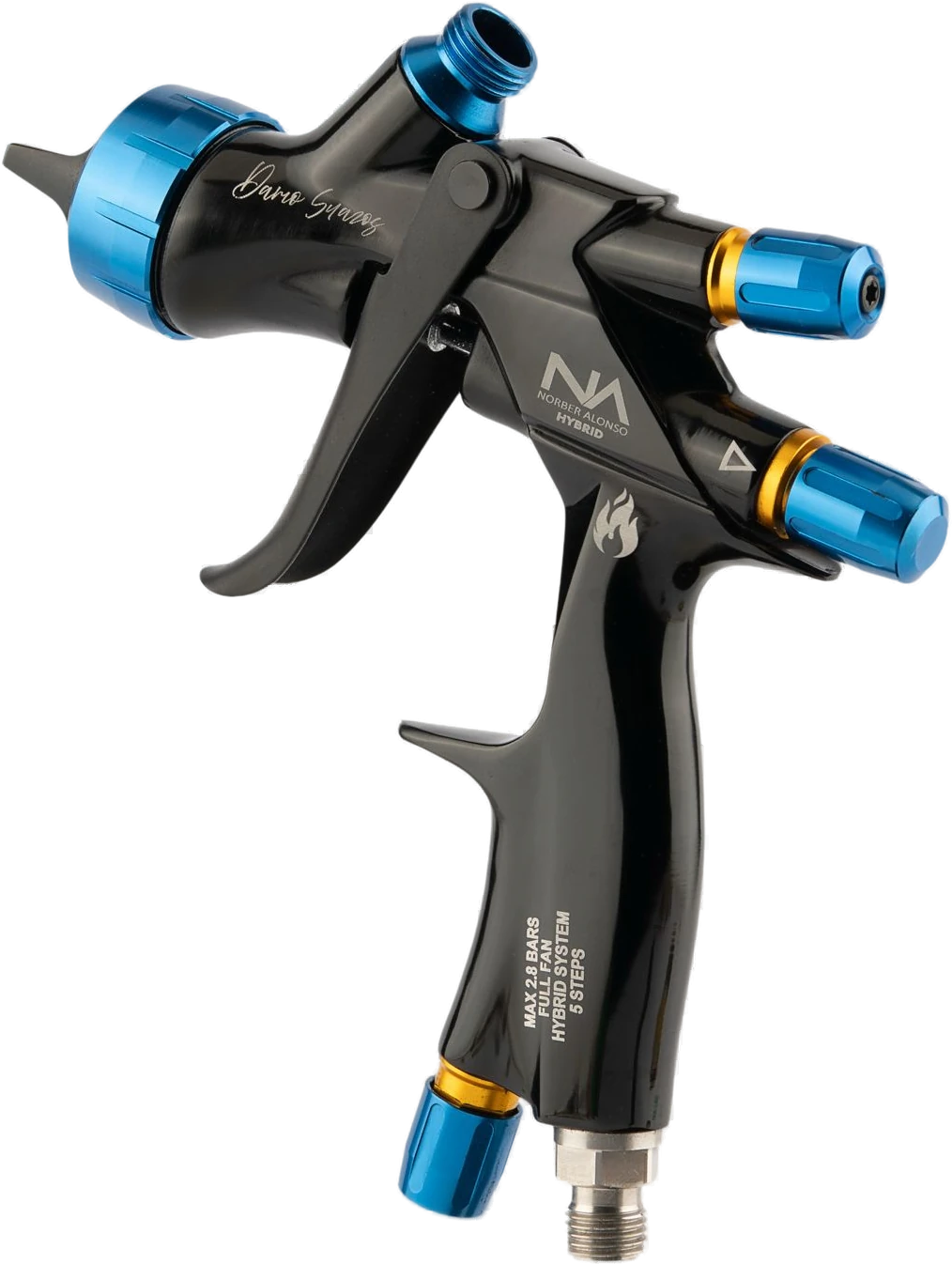 Pistola híbrida de la gama Norber Alonso × CSC